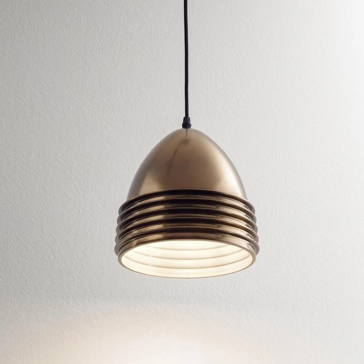 FABAS LUCE No. 3609-40-179 Pendelleuchte Gavia Schwarz Bronze E27 22cm