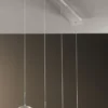 FABAS LUCE No. 3255-49-212 Pendelleuchte HALE 4-flammig, aluminium gebürstet