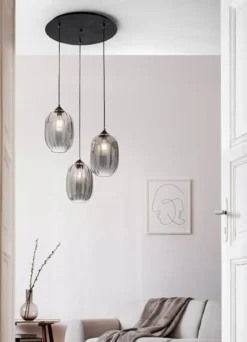 FABAS LUCE No. 3519-47-126 Pendelleuchte Infinity 3-flammig E27