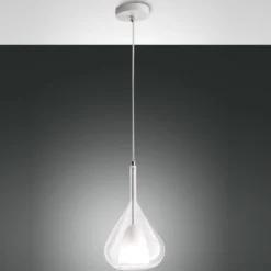 FABAS LUCE No. 3481-40-241 Pendelleuchte Lila transparent E27 1-flammig