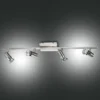 FABAS LUCE No. 2554-80-178 Spot ALICE 4-flammig nickel satiniert