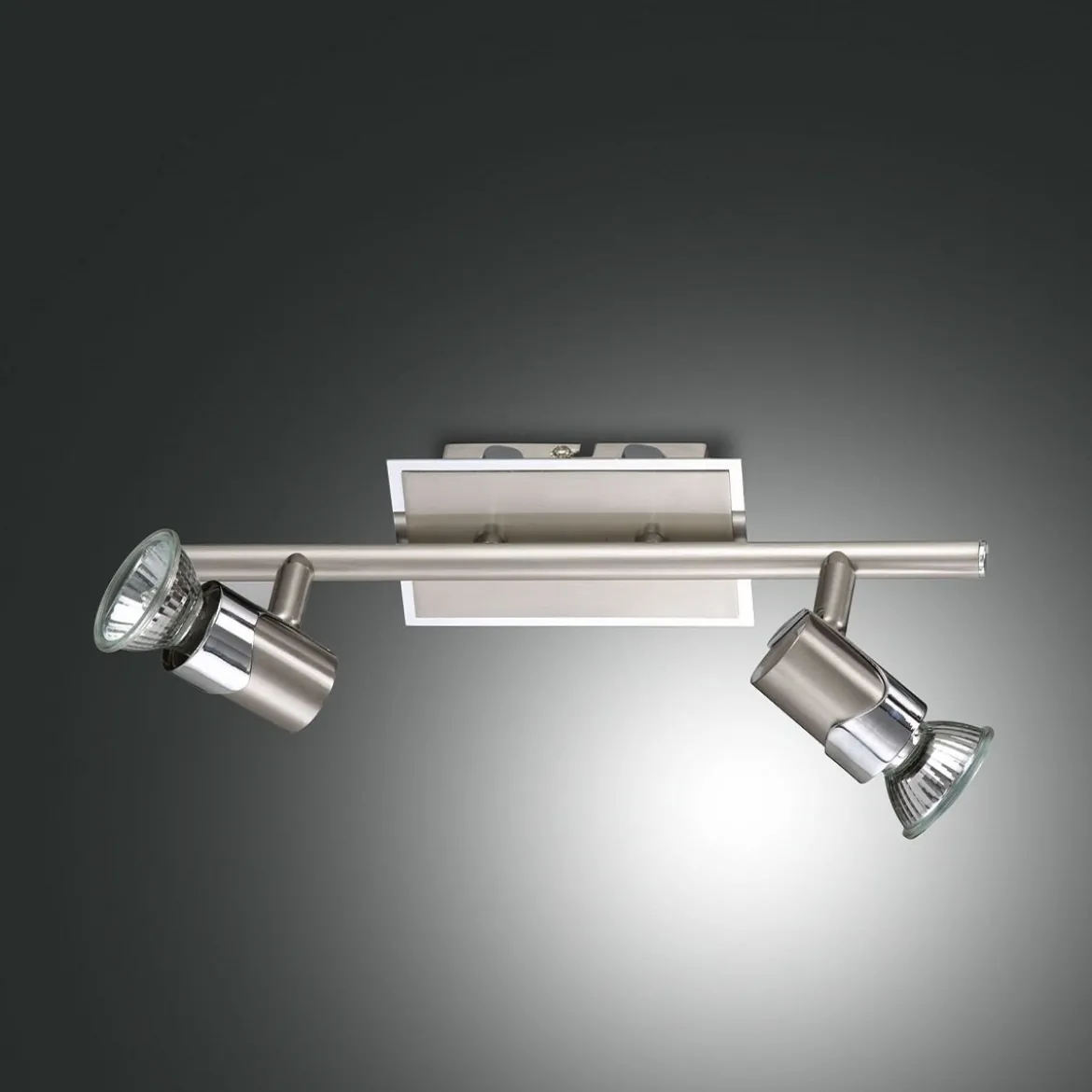 FABAS LUCE No. 2554-82-178 Spot ALICE 2-flammig nickel satiniert