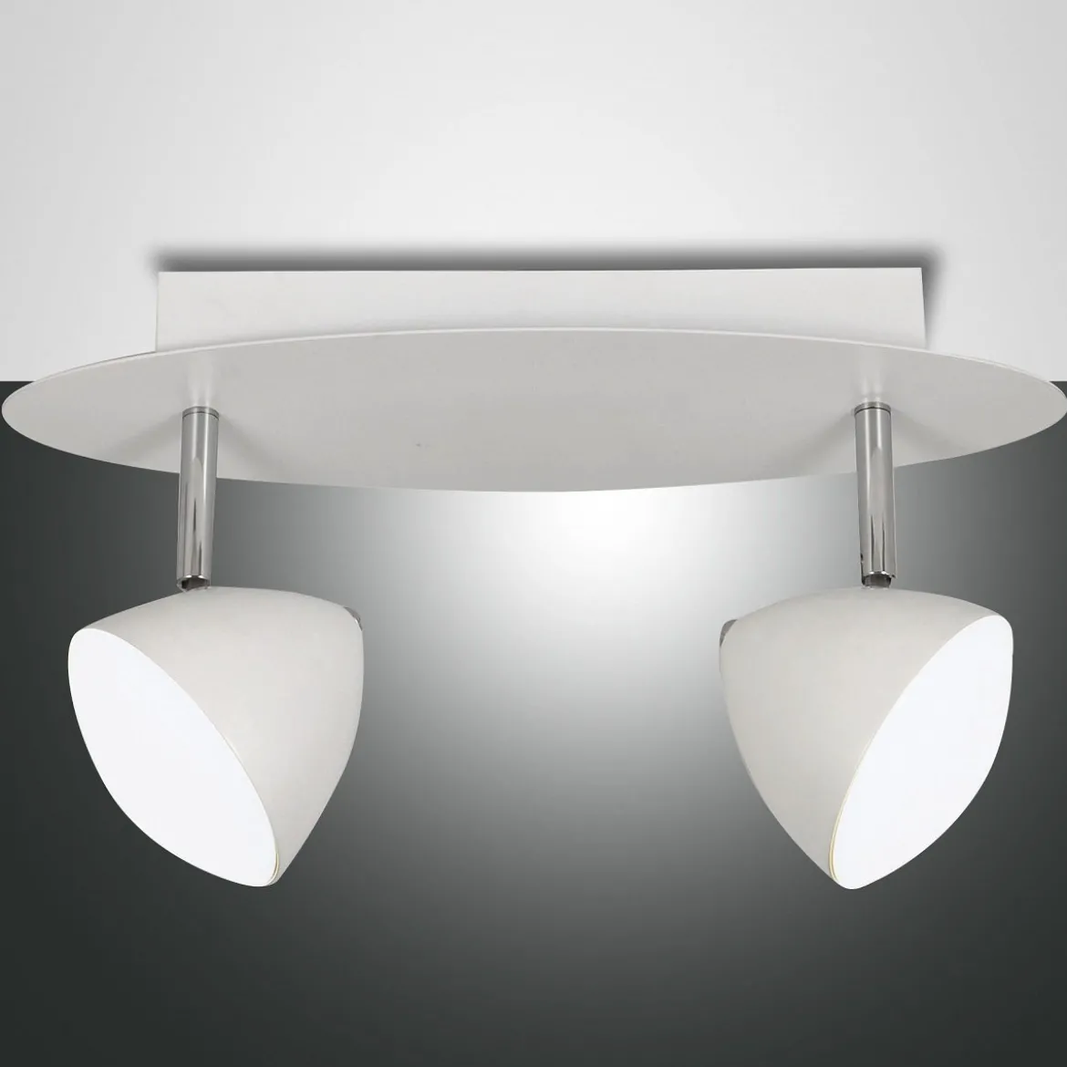 FABAS LUCE No. 3297-82-102 Spot BIKE 2-flammig, weiss