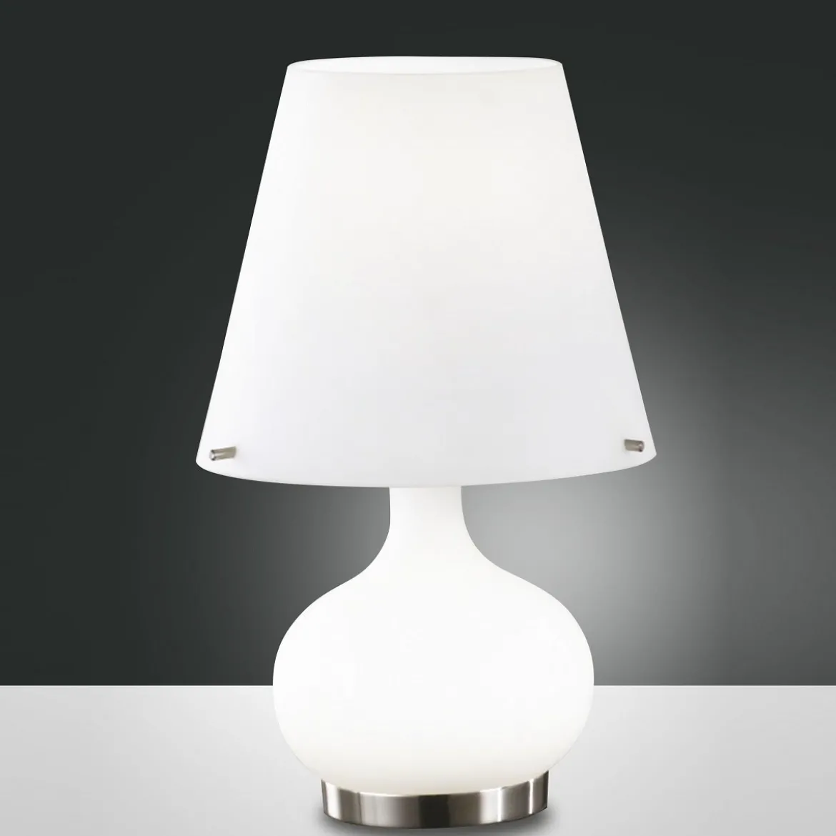 FABAS LUCE No. 2533-34-102 Tischleuchte ADE weiss