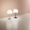 FABAS LUCE No. 3569-30-178 Tischleuchte GAIA Nickel satiniert LED G9 Touchdimmer