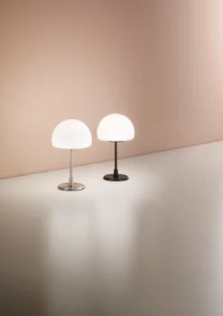 FABAS LUCE No. 3569-30-178 Tischleuchte GAIA Nickel satiniert LED G9 Touchdimmer