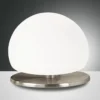 FABAS LUCE No. 3570-30-178 Tischleuchte Morgana Nickel satiniert LED G9 Touchdimmer