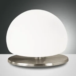 FABAS LUCE No. 3570-30-178 Tischleuchte Morgana Nickel satiniert LED G9 Touchdimmer