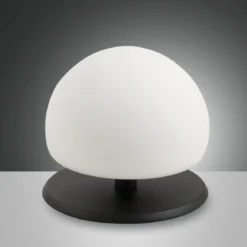 FABAS LUCE No. 3570-30-101 Tischleuchte Morgana Schwarz LED G9 Touchdimmer