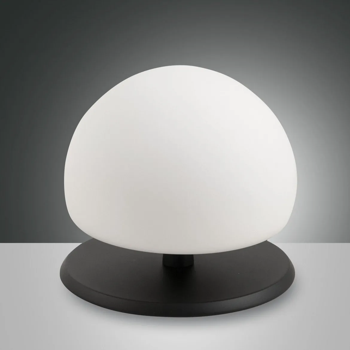 FABAS LUCE No. 3570-30-101 Tischleuchte Morgana Schwarz LED G9 Touchdimmer