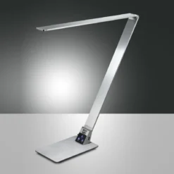 FABAS LUCE No. 3265-30-212 Tischleuchte WASP aluminium gebürstet