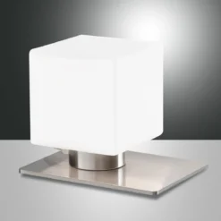 FABAS LUCE No. 3579-30-178 Tischleuchte Zara Nickel LED G9 Touchdimmer