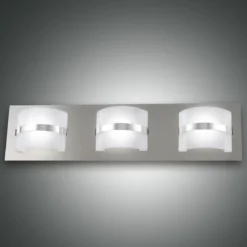 FABAS LUCE No. 3263-23-178 Wandleuchte NISIDE 3-flammig, nickel satiniert
