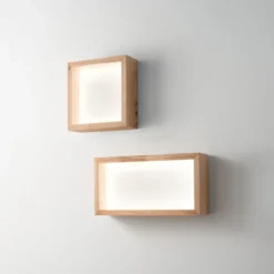 FABAS LUCE No. 3471-22-215 Wandleuchte Window Eichenholz