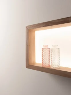 FABAS LUCE No. 3471-26-215 Wandleuchte Window Eichenholz