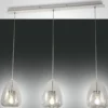 Fabas Luce 3673-48-241 Pendelleuchte Britton 3-flammig transparent