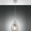 Fabas Luce 3673-40-241 Pendelleuchte Britton 1-flammig transparent 22cm