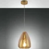 Fabas Luce 3673-40-125 Pendelleuchte Britton 1-flammig amber