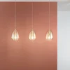 Fabas Luce 3673-48-125 Pendelleuchte Britton 3-flammig amber
