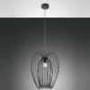 Fabas Luce 3677-45-101 Pendelleuchte Camp 40cm schwarz E27