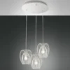 Fabas Luce 3677-47-102 Pendelleuchte Camp 3-flammig weiss E27