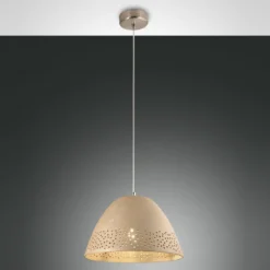Fabas Luce 3532-40-348 Pendelleuchte Casale Keramik khaki 30cm