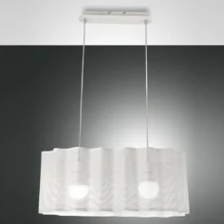 Fabas Luce 3581-45-102 Pendelleuchte Glicine 2-flammig weiss E27