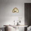 Fabas Luce 3667-45-118 Pendelleuchte Glow amber messing 35cm E27