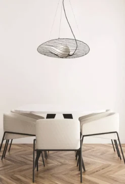 Fabas Luce 3670-45-101 Pendelleuchte Homa schwarz 70cm