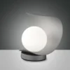 FABAS LUCE 3414-30-137 Tischleuchte Adria Silber