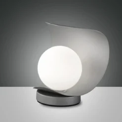 FABAS LUCE 3414-30-137 Tischleuchte Adria Silber