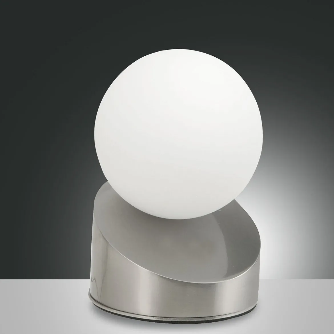 FABAS LUCE 3360-30-178 Tischleuchte Gravity nickel