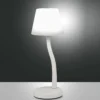Fabas Luce 3703-30-102 Tischleuchte Ibla weiss dimmbar