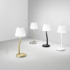 Fabas Luce 3703-30-101 Tischleuchte Ibla schwarz dimmbar