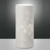 Fabas Luce 3528-35-102 Tischleuchte Micol  Keramik weiss