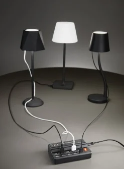 Fabas Luce 3746-50-101 USB Mehrfach Ladegerät schwarz IP20