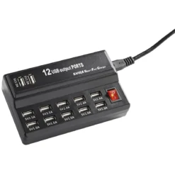 Fabas Luce 3746-50-101 USB Mehrfach Ladegerät schwarz IP20