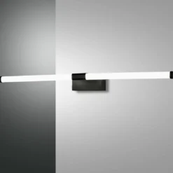 Fabas Luce 3720-26-101 Wandleuchte Ago schwarz 62cm IP44
