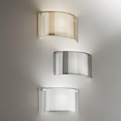 Fabas Luce 3708-21-241 Wandleuchte Alide transparent E27