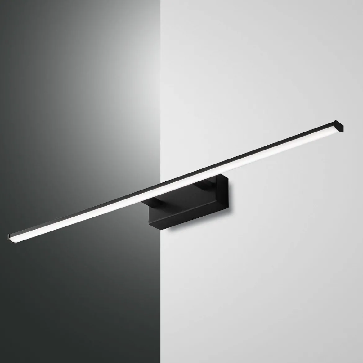 FABAS LUCE 3361-28-101 Wandleuchte Nala 75cm schwarz IP44