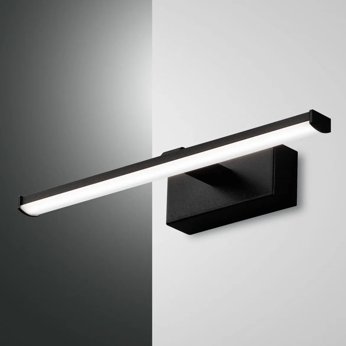 FABAS LUCE 3361-21-101 Wandleuchte Nala 30cm schwarz IP44