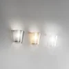 Fabas Luce 3682-21-126 Wandleuchte Viki grau transparent E27