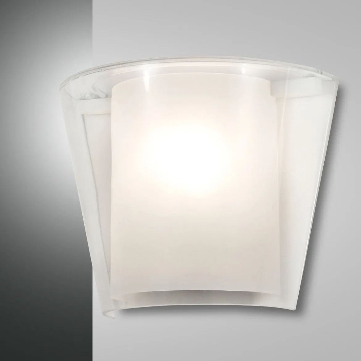 Fabas Luce 3682-21-241 Wandleuchte Viki transparent E27