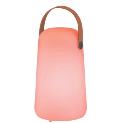 FHL easy 850283 LED Akku Tischleuchte Collgar weiß RGBW dimmbar 21cm