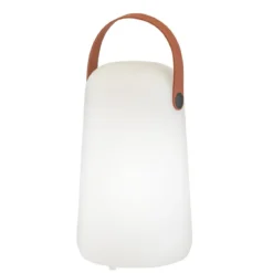 FHL easy 850283 LED Akku Tischleuchte Collgar weiß RGBW dimmbar 21cm