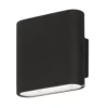 FHL easy 830043 LED Akku Wandleuchte Magnetics schwarz IP44 Bewegungsmelder