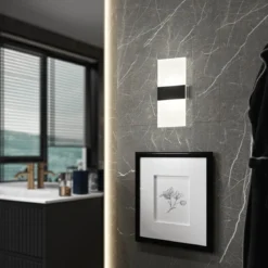 FHL easy 830047 LED Akku Wandleuchte Magnetics schwarz matt 3000K