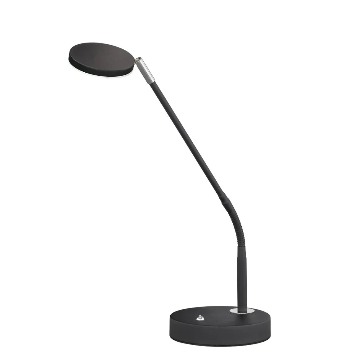 FHL easy 850156 LED Tischleuchte Luna sandschwarz chrom tunable white