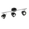 FHL easy No. 820081 Deckenleuchte Gemma 3-flammig schwarz nickelfarben matt GU10 3000K