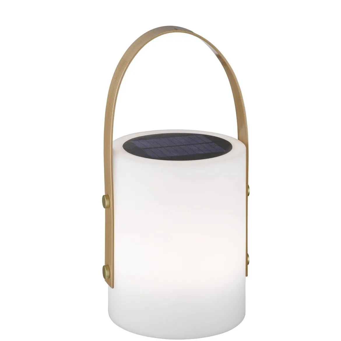 FHL easy No. 850144 LED Outdoor Solar Tischleuchte Bari weiß RGBW dimmbar IP44
